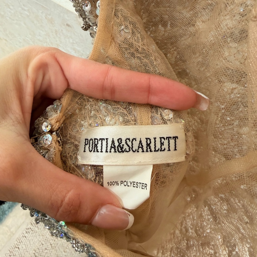 Portia and Scarlett Gold Sequin Maxi Dress - Picture 5 of 5